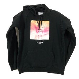 Stella McCartney Black Hoodie with Pink Graphic